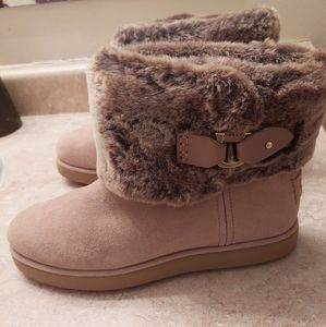 UGG Ankle Boots with Fur Cuff